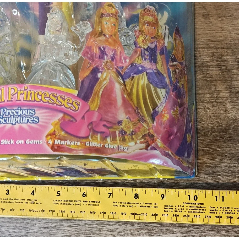 RoseArt Crystal Art Precious Sculptures Multi Princess Craft Kit 5619
